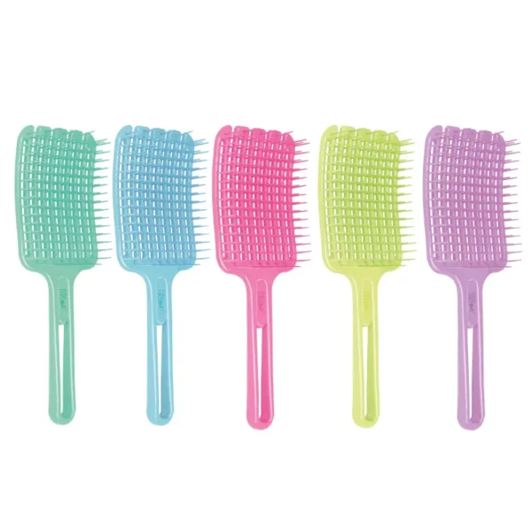 Cepillo flexible fnger brush para rulos, eurostil 50158