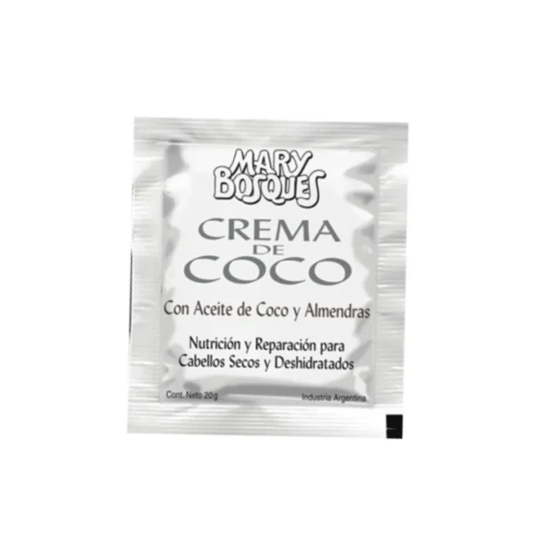 Crema de coco y almendras-sobre x 20 g.-caja x 36 u.-
