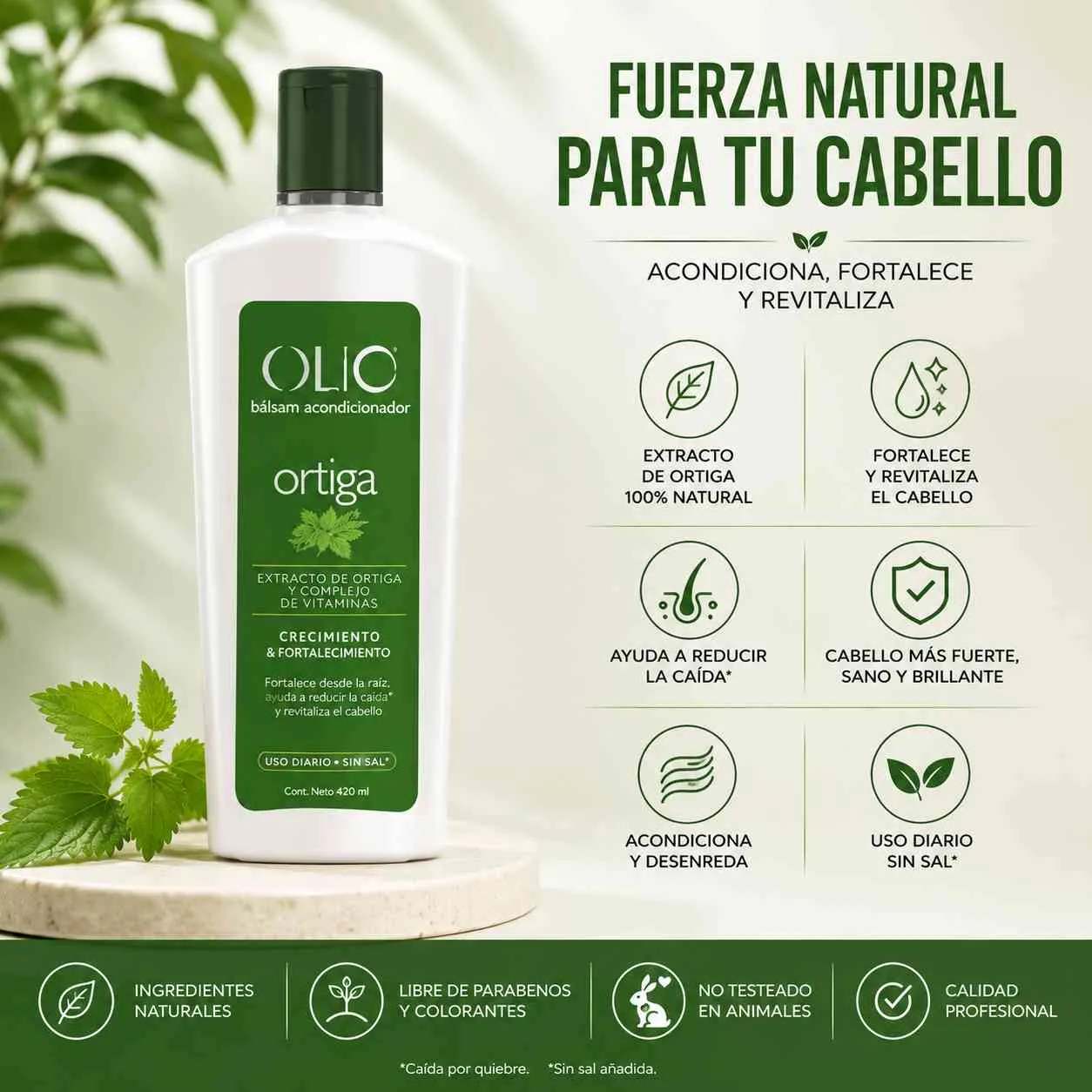 Olio enjuague ortiga
