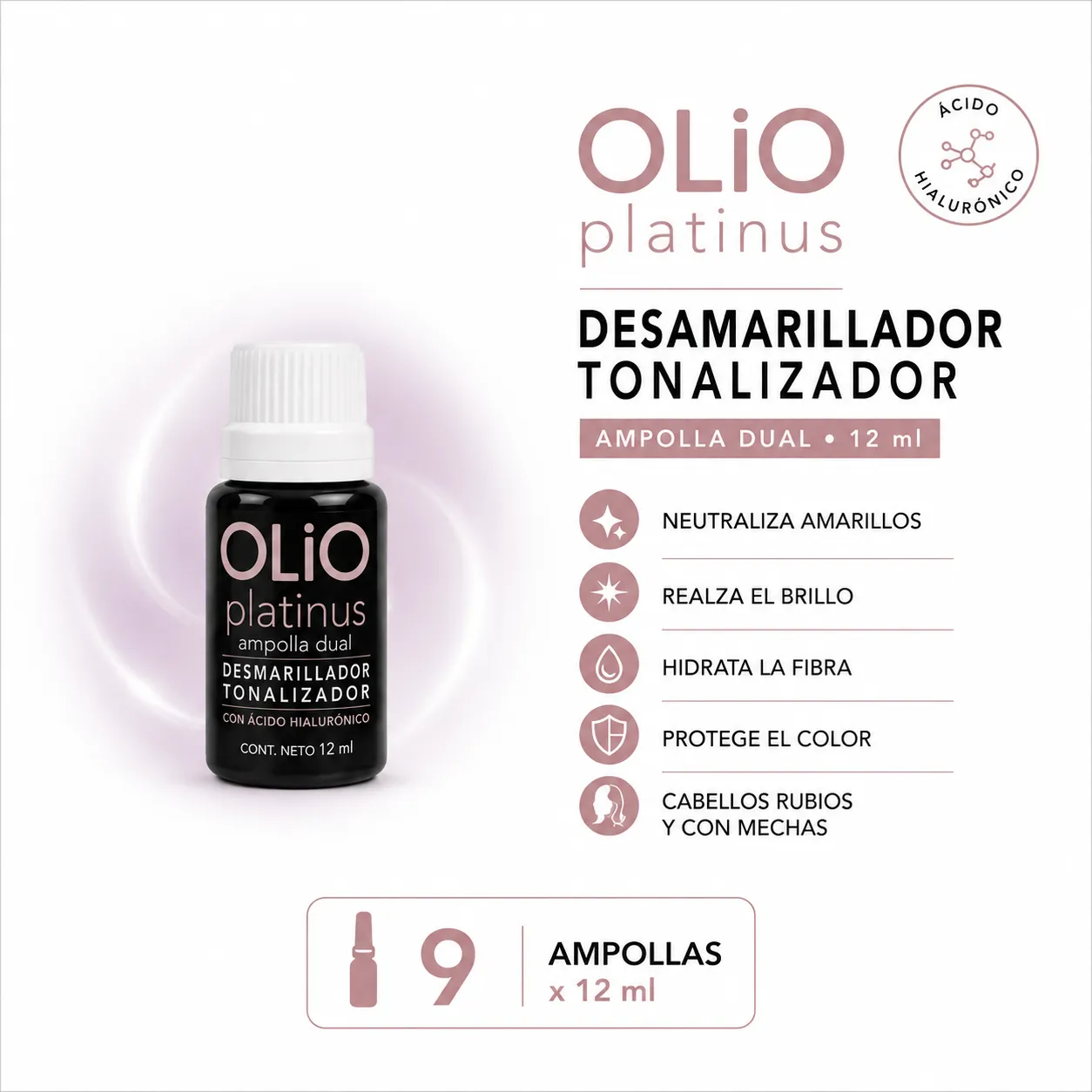 Olio ampolla platinus x9u - Imagen 2