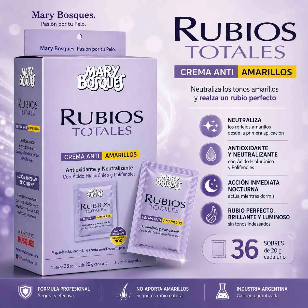 Crema antiamarillos sobre x 20 g placa