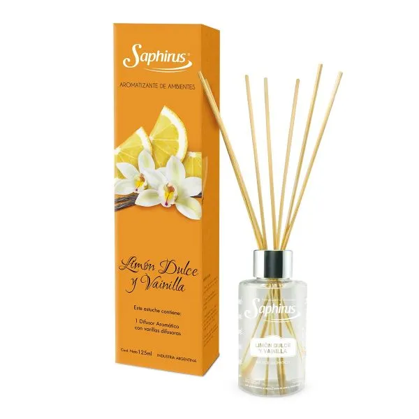 Difusor limon dulce y vainilla
