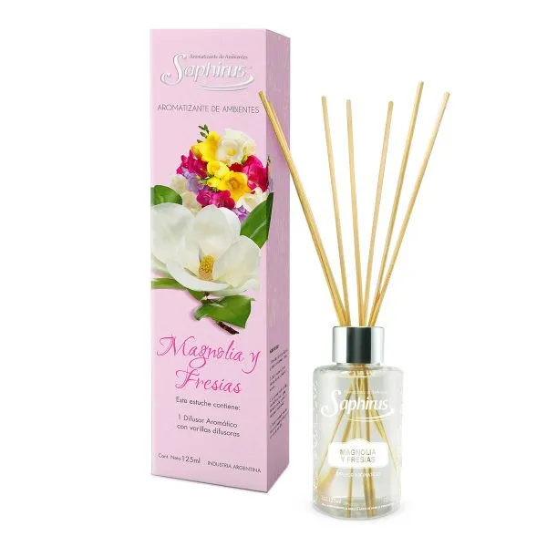 Difusor magnolia y fresias