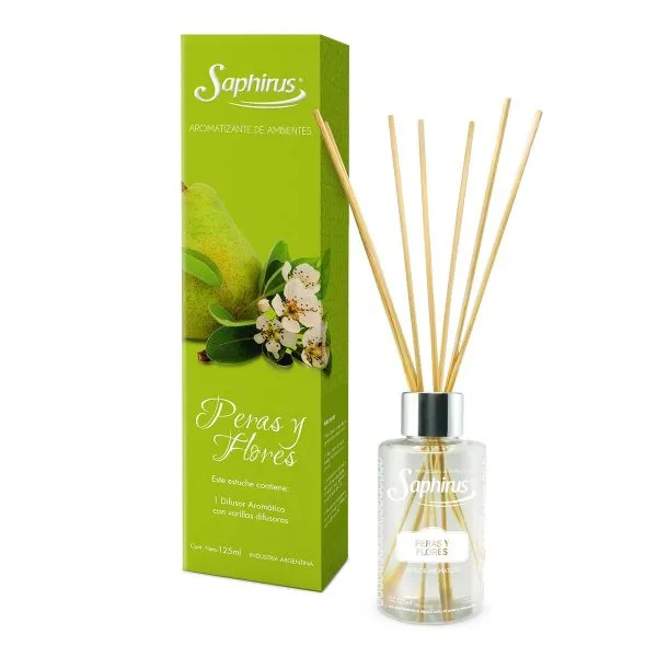 Difusor peras y flores