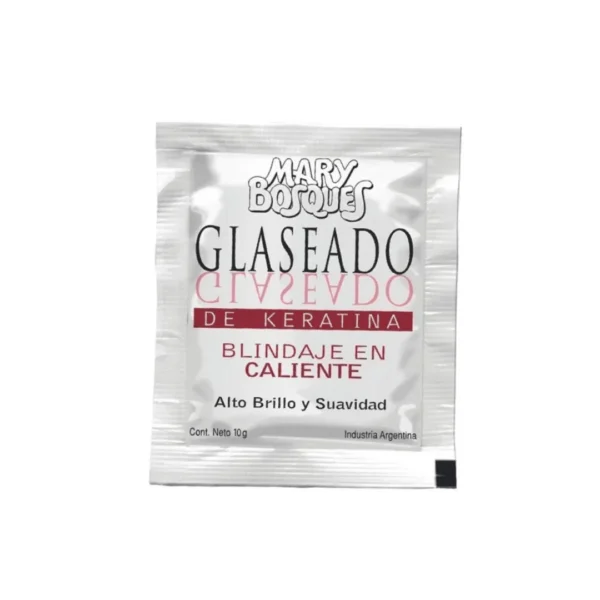Glaseado de keratina-blindaje en caliente-sobre x 10 g.-caja x 36 u.-