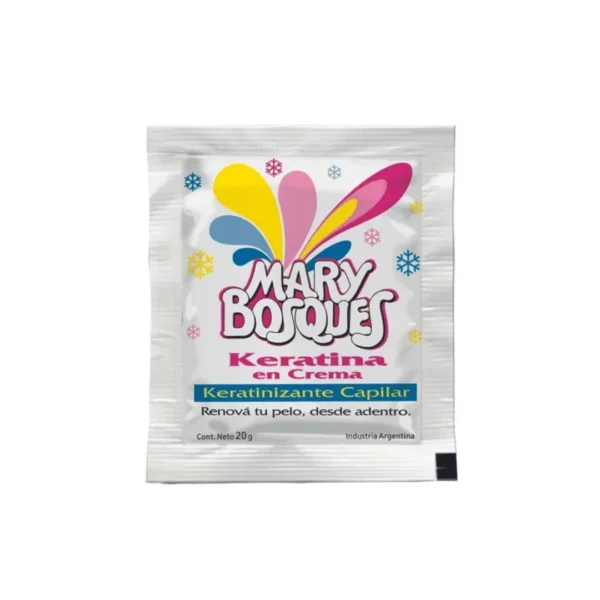 Keratina en crema-keratinizacion capilar-sobre x 20 g.-caja x 36 u.-