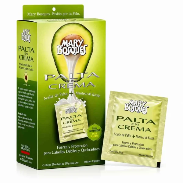 Palta en crema sobre x 20 g. caja x 36 u