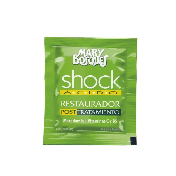 Shock acido-equilibrante post tratamientos quimicos-sobre x 20 g.-caja x 36 u.-