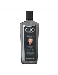 Olio shampoo platinus tonalizar de canas hombre