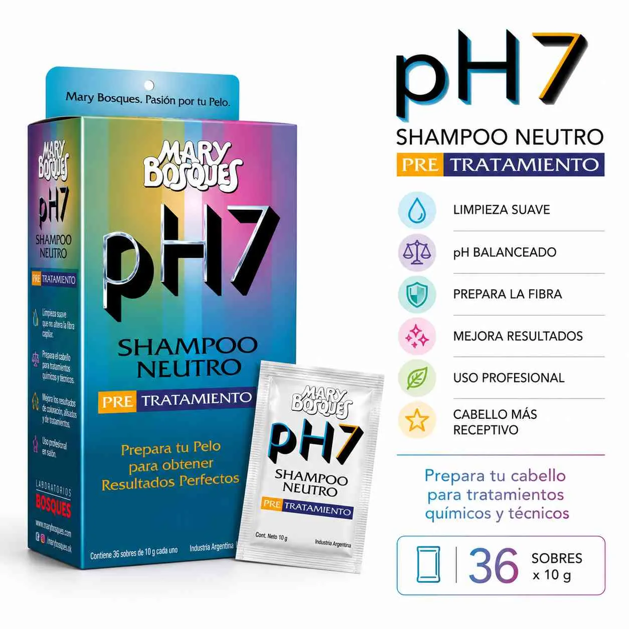 Shampoo neutro pre tratamiento placa
