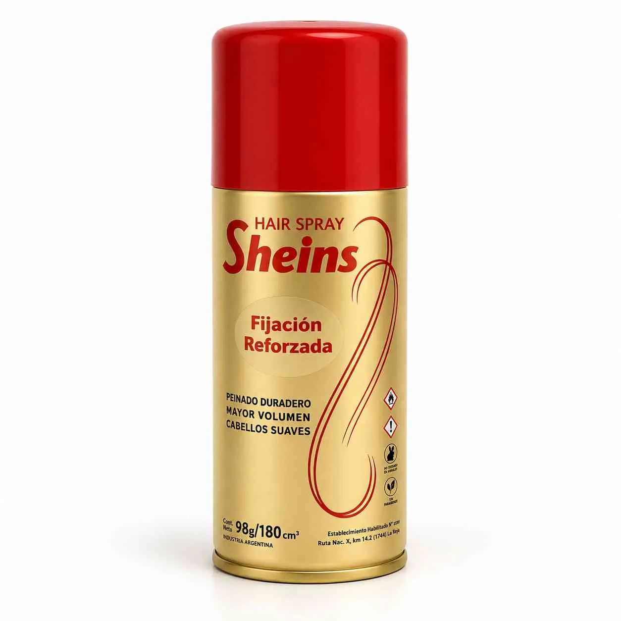 Sheins Fijador de pelo en spray reforzado x180