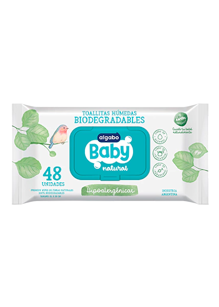 Baby natural wipes 48