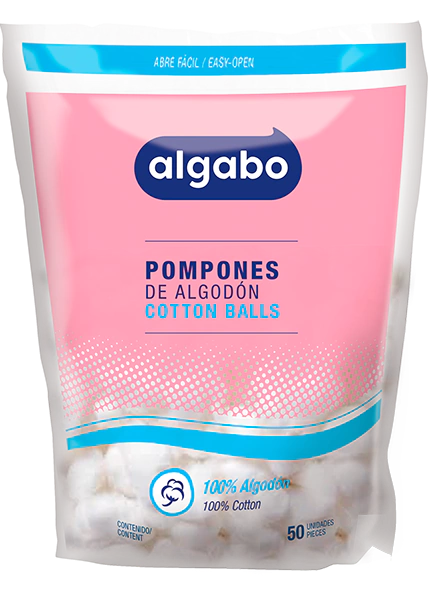Algabo pompones de algodón 50