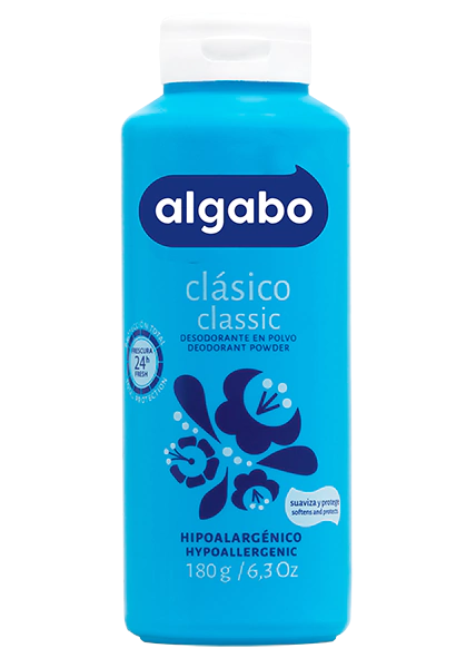 Algabo talco clásico 180