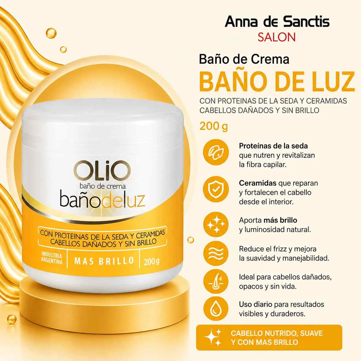 Mascara olio bano de luz