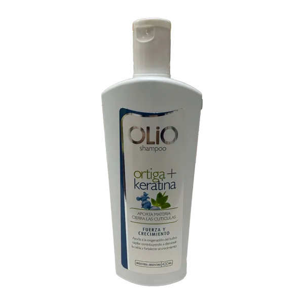 Shampoo Ortiga y Keratina OLIO
