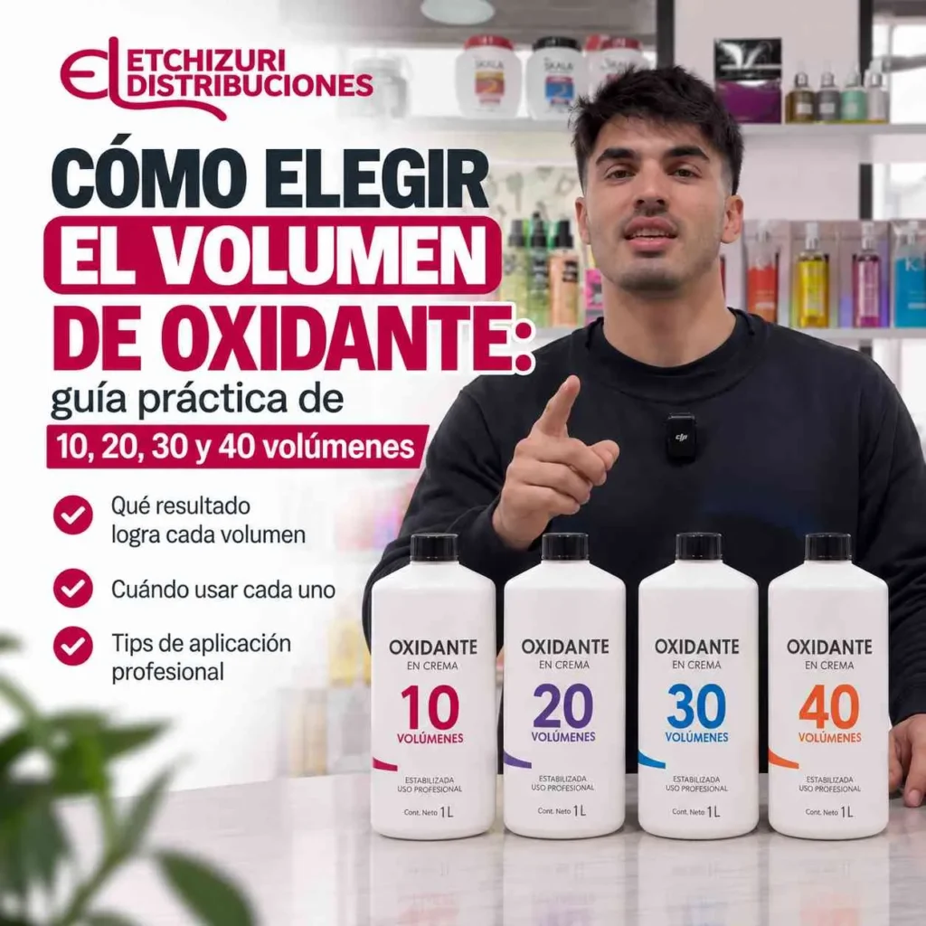 volumen de oxidante