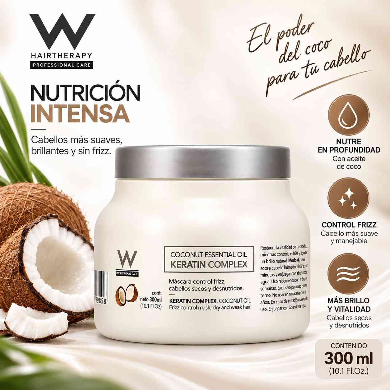 máscara keratin por 300