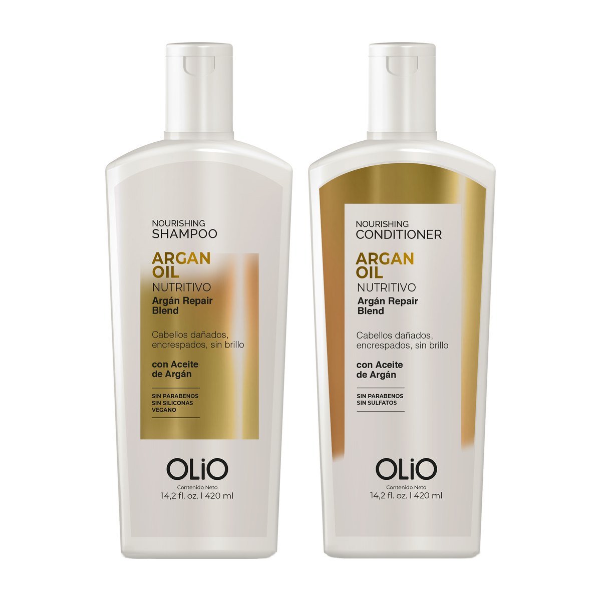 Olio Shampoo Argan Oil Nutritivo 420 ml - Imagen 2