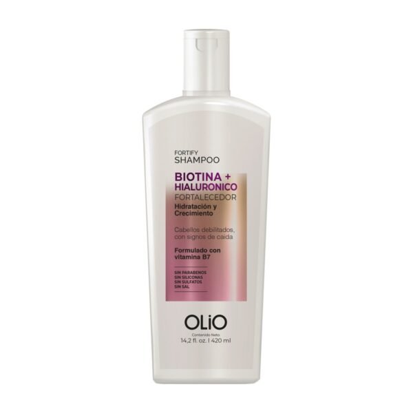 Olio Shampoo Biotina + Hialurónico Fortalecedor 420 ml