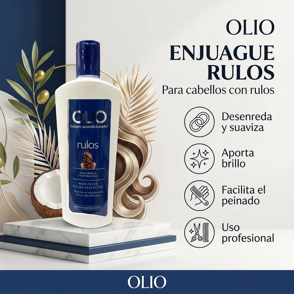 Olio enjuague rulos